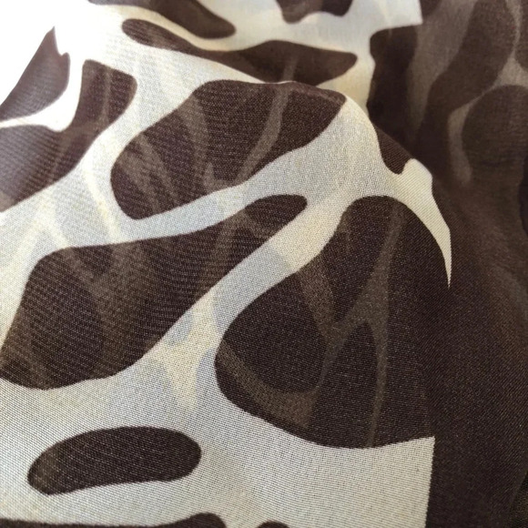 CHEETAH NEW WOMENS SCARF LEOPARD IVORY SUMMER SPRING FALL SCARVES ONE SIZE - Picture 2 of 3